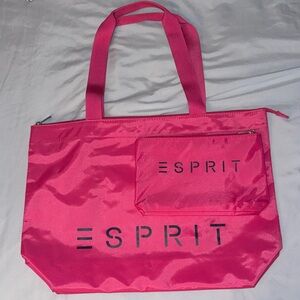 Esprit Fuchsia Tote with Pouch